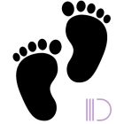 Kontúr vágott matrica, egyedi feliratok 25x55