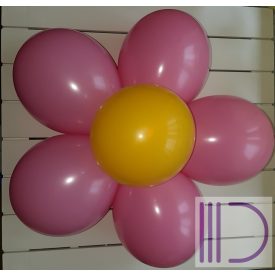Léggömb virág dekoráció