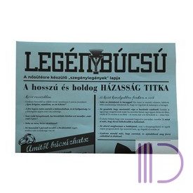 Vicces Legénybúcsú Újság