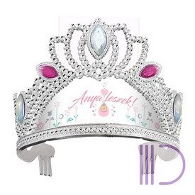Anya leszek! Lányos Ékköves Rózsaszín Tiara