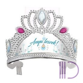 Anya leszek! Fiús Ékköves Kék Tiara