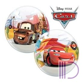 56 cm-es Disney Lightning McQueen & Mater Bubbles Lufi