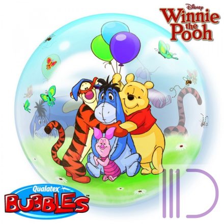 56 cm-es Micimackós Disney Bubbles Winnie The Pooh And Friends Lufi