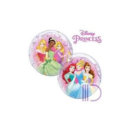 56 cm-es Disney Princesses - Hercegnők Bubbles Lufii