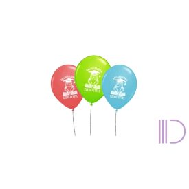 33 cm-es bagoly gumi léggömb ballagásra