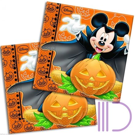 Szalvéta Mickey Halloween 33x33cm