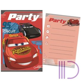 Disney Verdák Party Meghívó 5 db-os