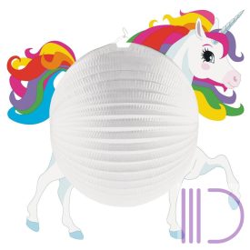 Unikornis Lampion 25 cm
