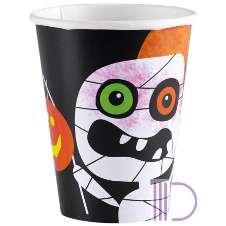 Halloween papír pohár 8 db-os 266 ml