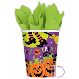 Halloween papír pohár 8 db-os 266 ml
