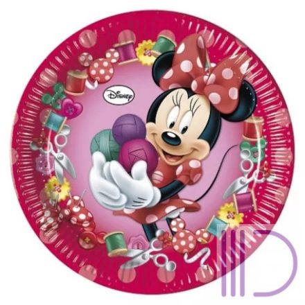 Disney Minnie Sweet Papírtányér 8 db-os 23 cm