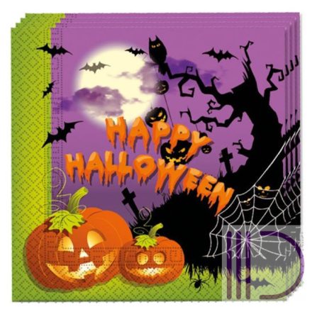 Happy Spooky Halloween szalvéta 20 db-os 33*33 cm