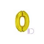 102 cm FÓLIA LUFI, ÓRIÁS SZÁM ARANY 0-9