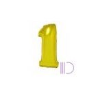 102 cm FÓLIA LUFI, ÓRIÁS SZÁM ARANY 0-9