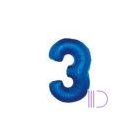 102 cm FÓLIA LUFI, ÓRIÁS SZÁM "KIRÁLYKÉK"