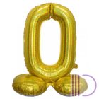 Fólia lufi, talpas, 80 cm, arany 0 és 3