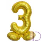 Fólia lufi, talpas, 80 cm, arany 0 és 3