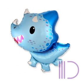 KÉK BABY DINÓ NAGYFORMA FÓLIA LUFI