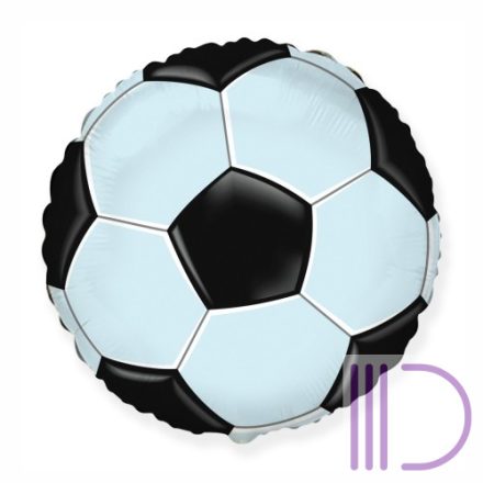 18″/45 cm Focilabda – Football fólia léggömb, Flexmetal