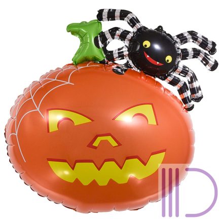 Halloween Balloon & Spider