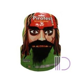 Bajusz szett, kalóz