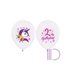 Lufi, évszámos, (2), unikornisos, 5 db/cs