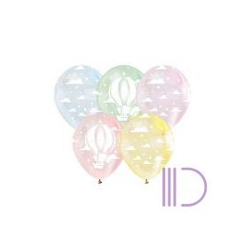 32 cm-es Elefántos latex, átlátszó, 5 db/cs