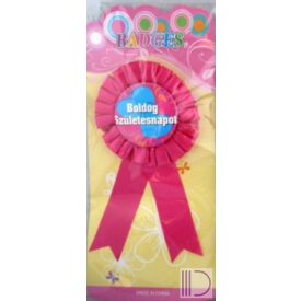 Kitűző, Boldog Születésnapot, rózsaszín