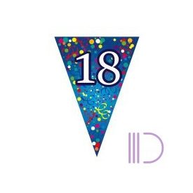 Zászló füzér, évszámos "18"
