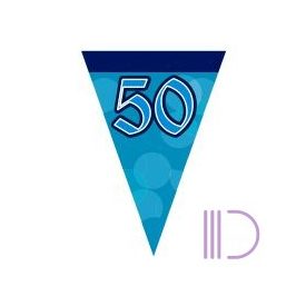 Zászló füzér, évszámos "50"