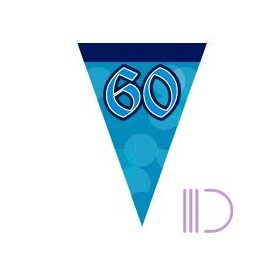 Zászló füzér, évszámos "60"