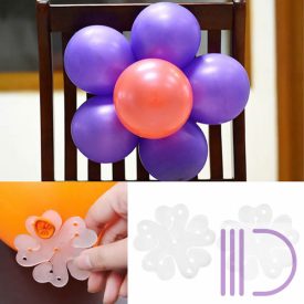 Lufi virág készítő klipsz, 10db/cs