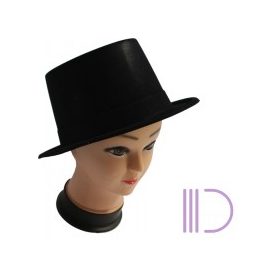 Fekete cilinder, műanyag