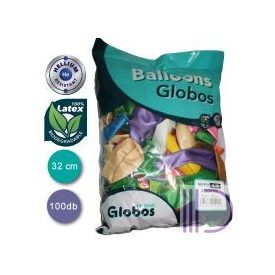 Gömb - metál lufi d30 100 db