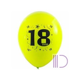 Lufi, évszámos (18) 10 db/csomag/vegyes színekben