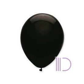 Gömb lufi d30 100 db, fekete