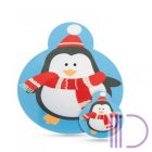 Family Tányér és poháralátét - pingvin 8 db