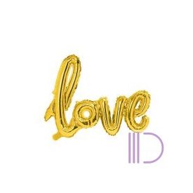 LOVE felirat - arany