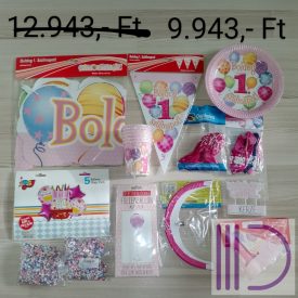 Party box - Boldog 1. születésnapot LÁNY