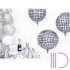 Disco gömb fólia lufi