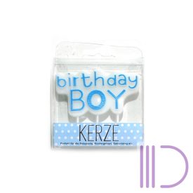 Birthday Boy gyertya