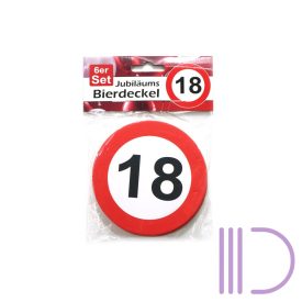 18-as Sebességkorlátozó Pohár alátét