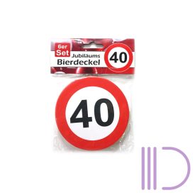 40-es Sebességkorlátozó Pohár alátét