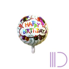 45 cm-es Happy Birthday Fólia Lufi
