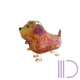 Kölyök kutya sétáló lufi