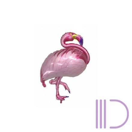 105 cm-es Flamingó Fólia lufi