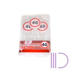 3 db-os 40-es Sebességkorlátozó Gyertya