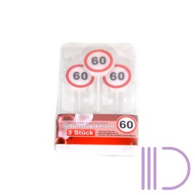 3 db-os 60-as Sebességkorlátozó Gyertya