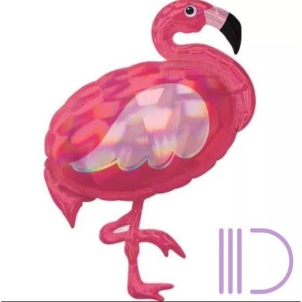 105 cm-es Flamingó Fólia lufi