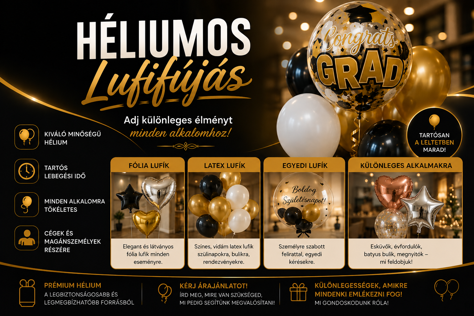 Héliumos lufifújás
